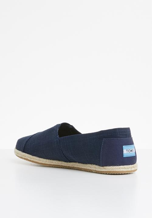 Toms - Linen rope man espadrille - navy 