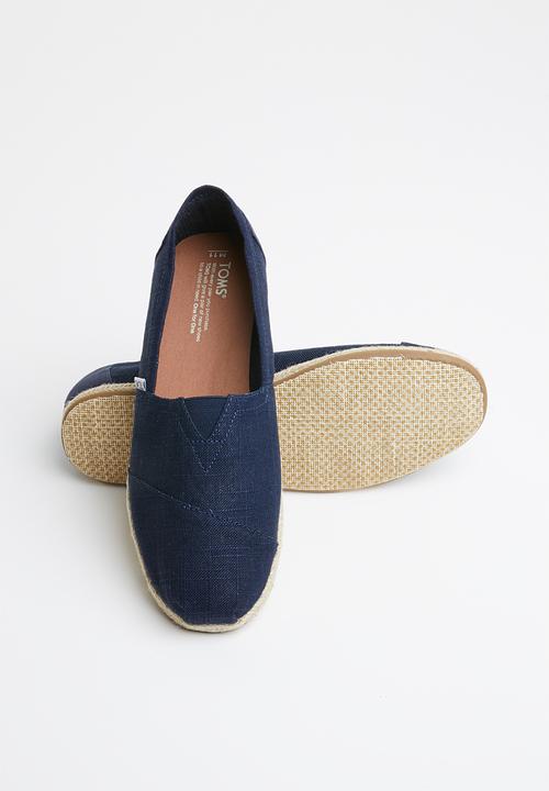 Toms - Linen rope man espadrille - navy 