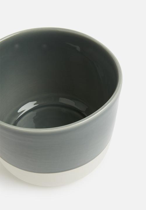 Urchin Art - Coco pot - light grey