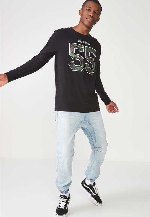 Cotton On - Active tee - black