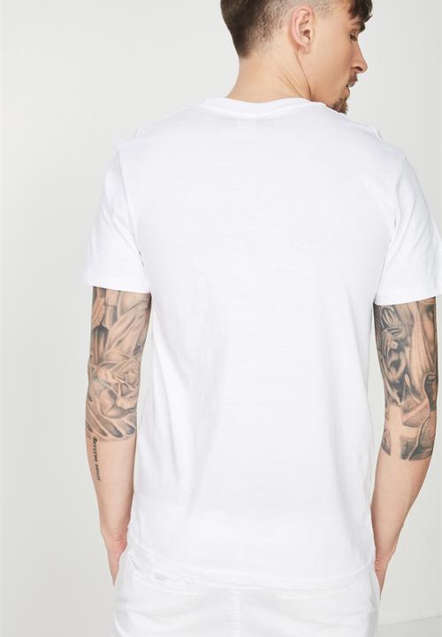 Cotton On - Active graphic tee - white