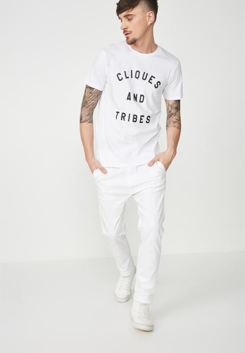 Cotton On - Active graphic tee - white