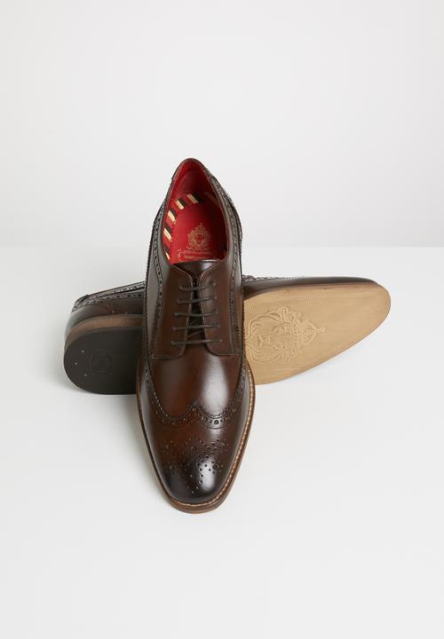 Base London - Durham leather brogue - brown