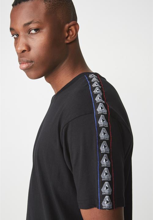 Cotton On - Downtown loose fit tee - black