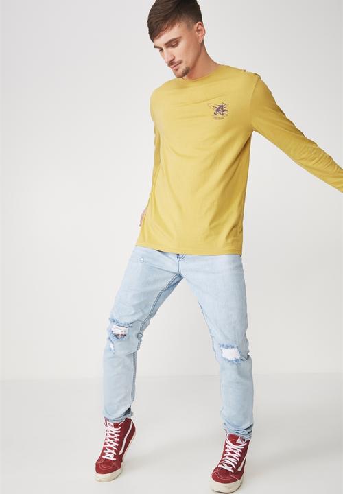 Cotton On - Tbar tee - yellow