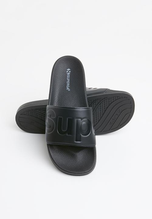 SUPERGA - 1908 Puu softslide - black