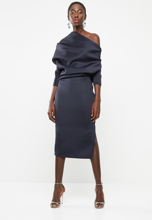 DAVID by David Tlale - Makeba spectacular dress - navy