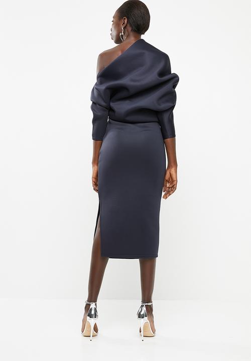 DAVID by David Tlale - Makeba spectacular dress - navy