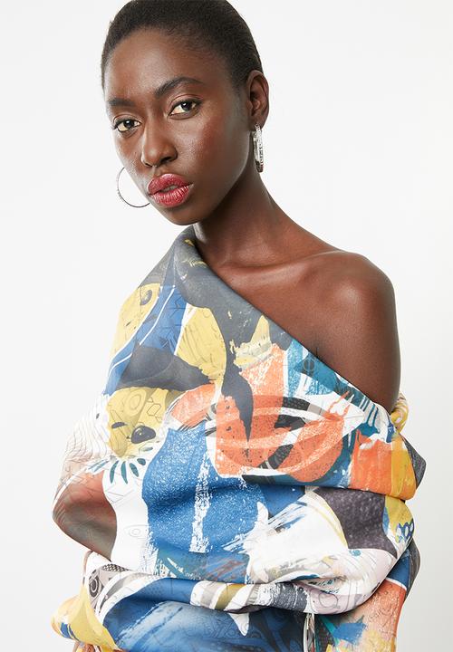 DAVID by David Tlale - Makeba spectacular dress - multi-colour