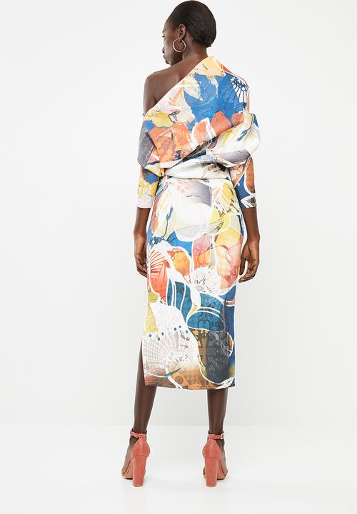 DAVID by David Tlale - Makeba spectacular dress - multi-colour