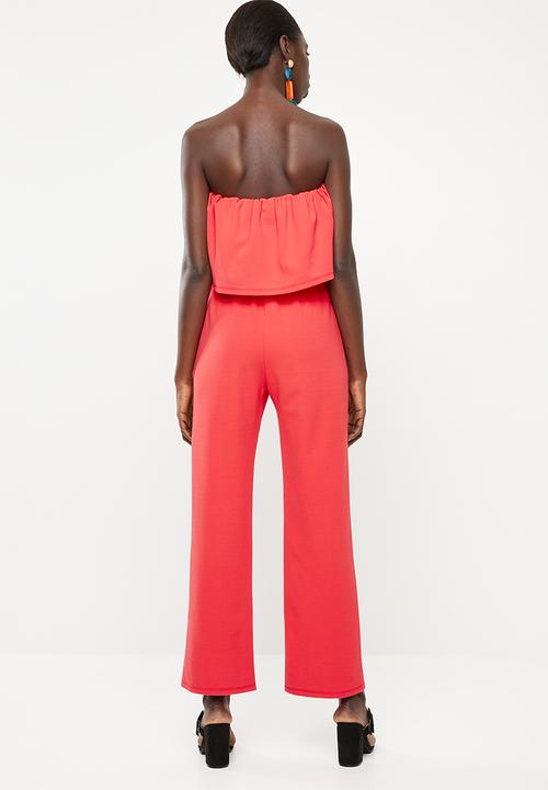 STYLE REPUBLIC - Bardot Jumpsuit - pink