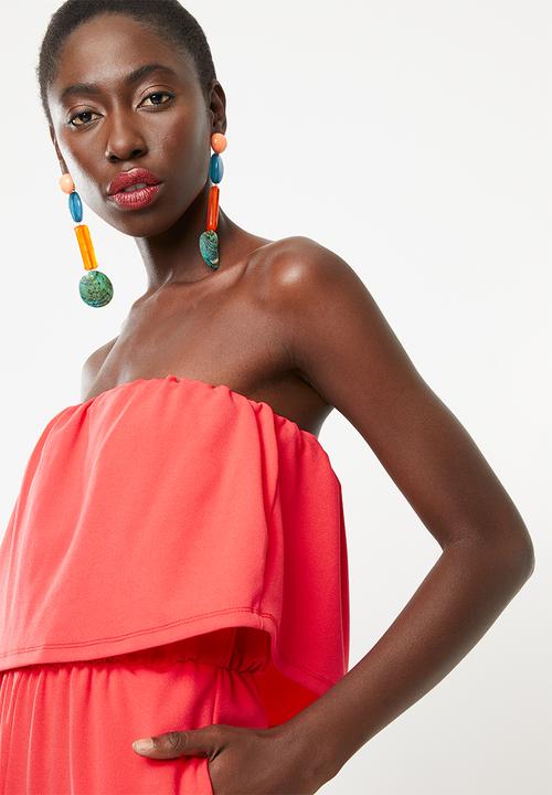 STYLE REPUBLIC - Bardot Jumpsuit - pink