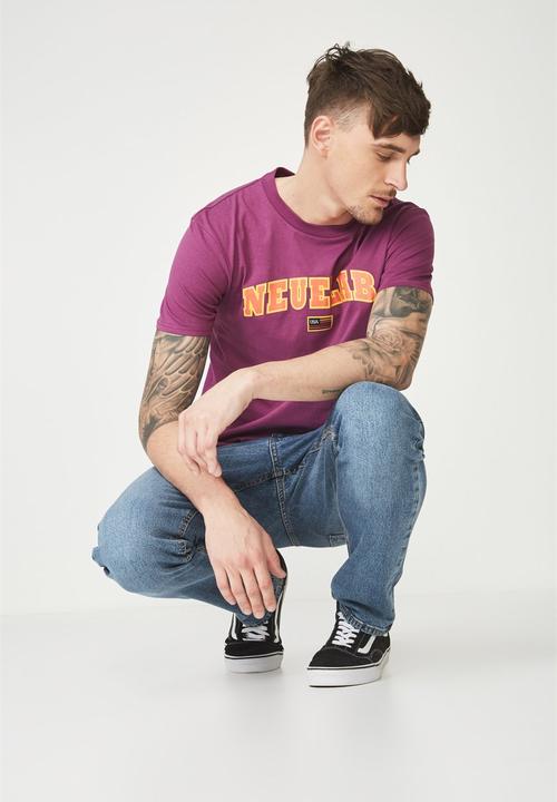 Cotton On - Tbar tee - purple