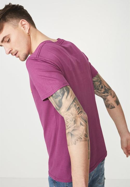 Cotton On - Tbar tee - purple