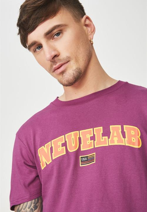 Cotton On - Tbar tee - purple