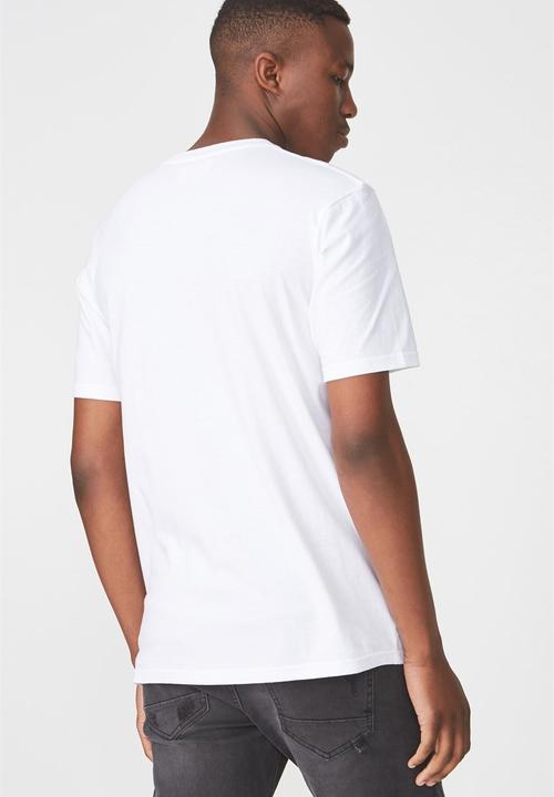 Cotton On - Tbar tee - white