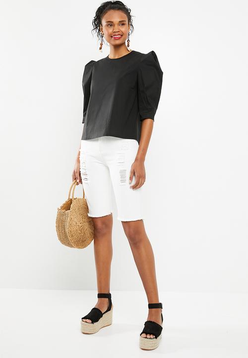 Superbalist - Structured blouse - black