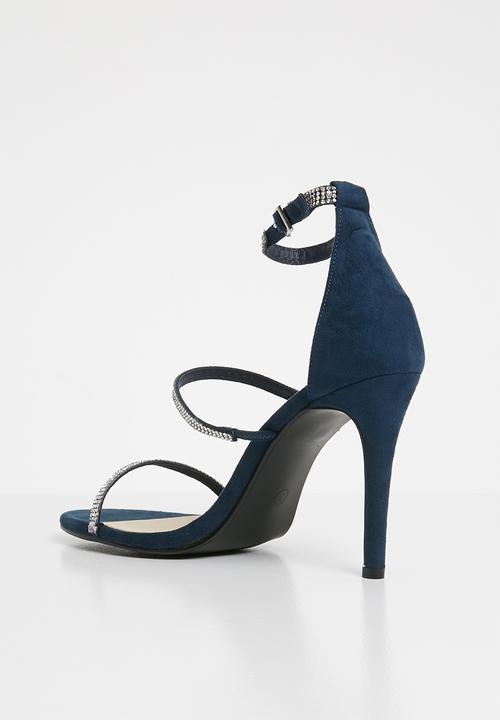 Footwork - Diamante heel - blue