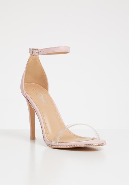 Miss Black - Rowan heel - pink