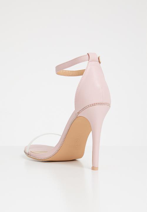 Miss Black - Rowan heel - pink