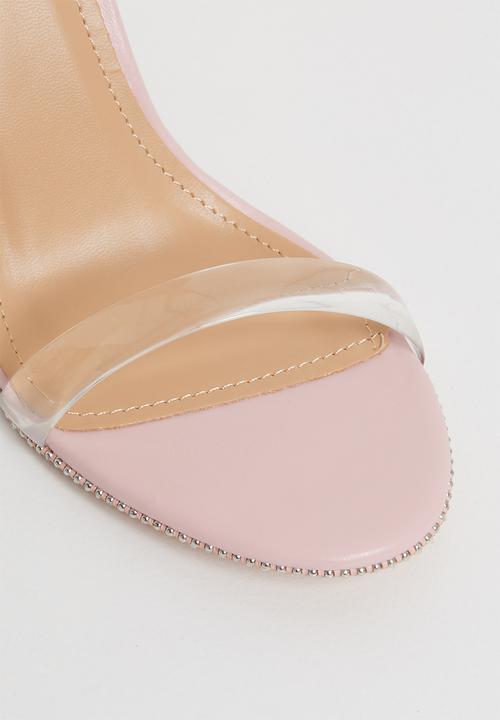 Miss Black - Rowan heel - pink
