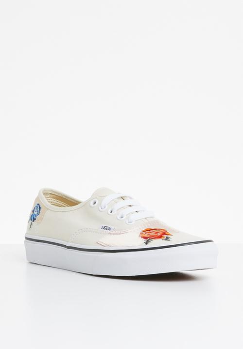 Vans - Vans authentic - (satin patchwork) classic - white