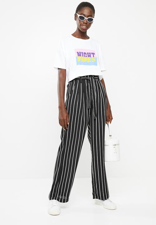 Superbalist - Night vibes tee - white