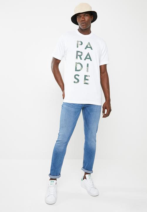 STYLE REPUBLIC - Paradise short sleeve tee - white