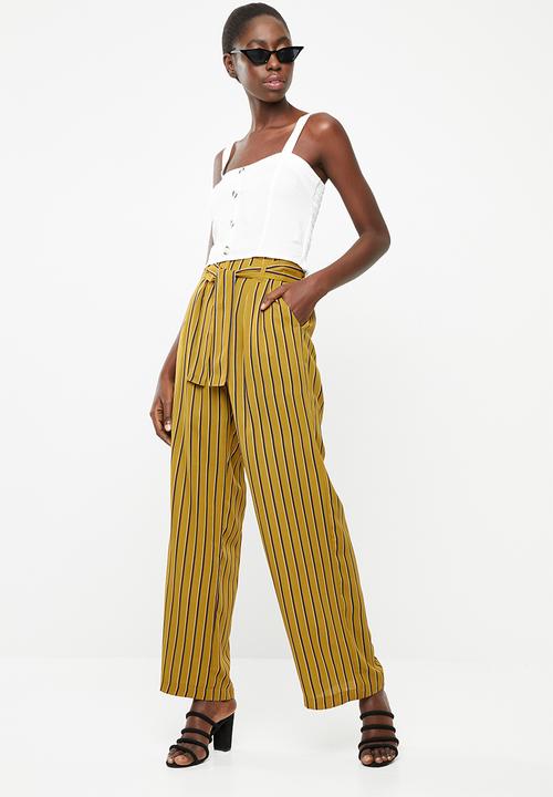 Superbalist - Button through cami top - white