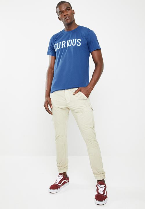 STYLE REPUBLIC - Curious short sleeve tee - blue