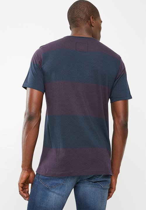 STYLE REPUBLIC - Casual T-shirt - blue & plum