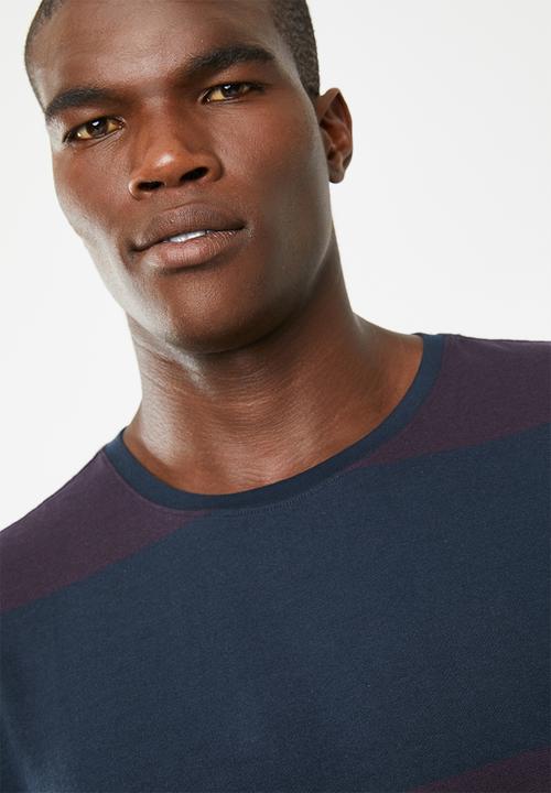 STYLE REPUBLIC - Casual T-shirt - blue & plum