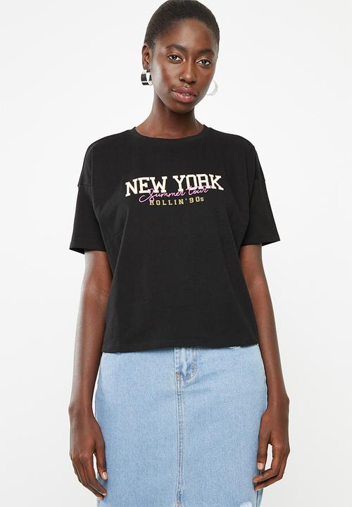 Superbalist - Summer tour tee - black