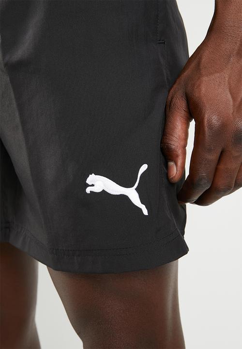 PUMA - Forever faster woven shorts - black & white