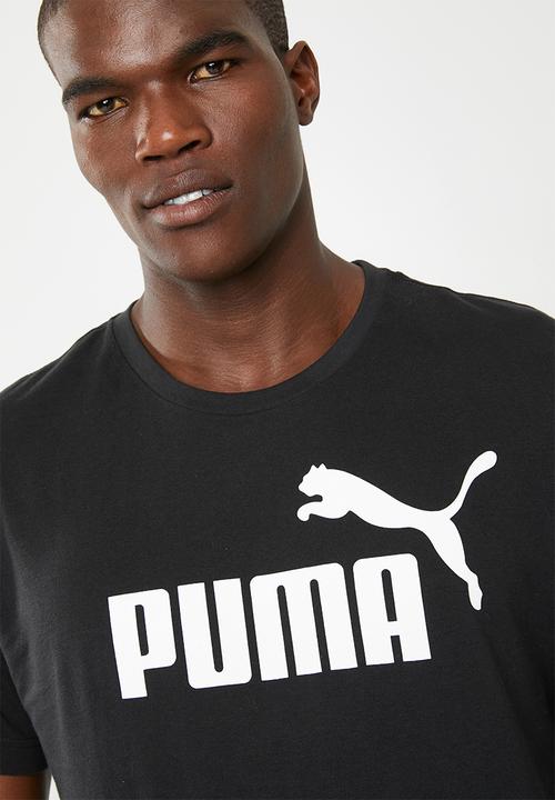 PUMA - Ess logo tee - black