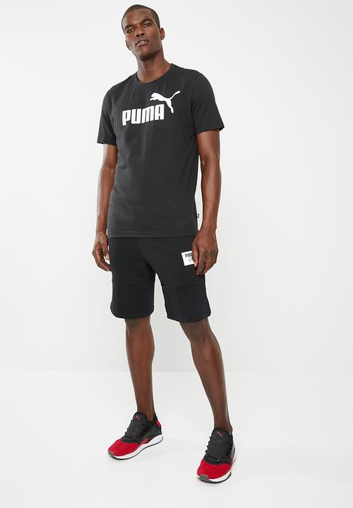 PUMA - Ess logo tee - black