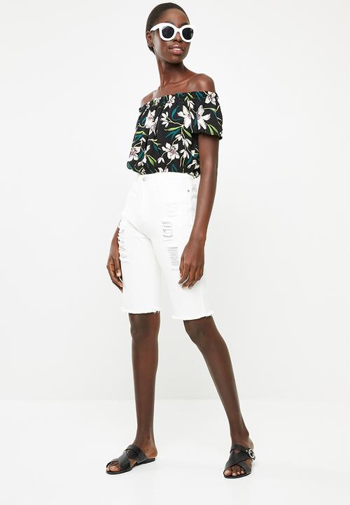 Superbalist - Blouson blouse - black floral
