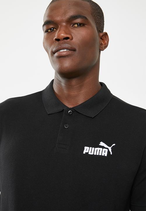 PUMA - Ess pique polo - black