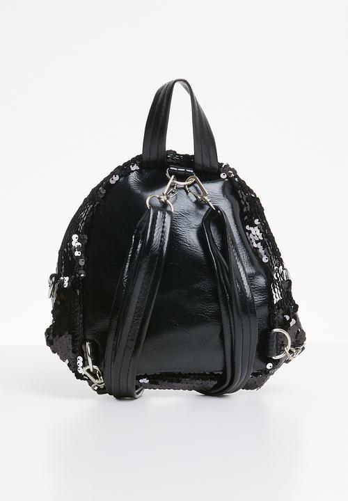 Pop Candy - Sequinned backpack - black