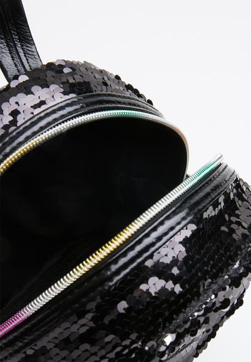 Pop Candy - Sequinned backpack - black