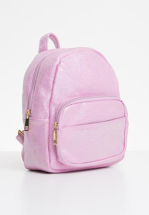 Pop Candy - Metallic glitter backpack - pink