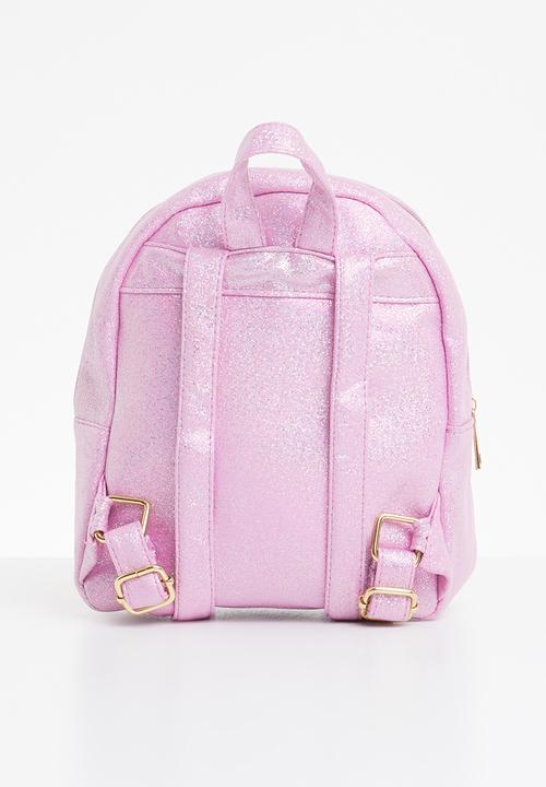 Pop Candy - Metallic glitter backpack - pink