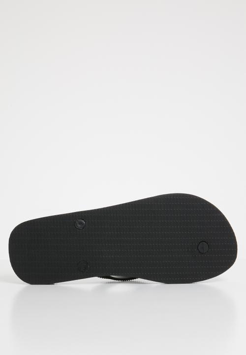 Superbalist - Rubber flip flops - black