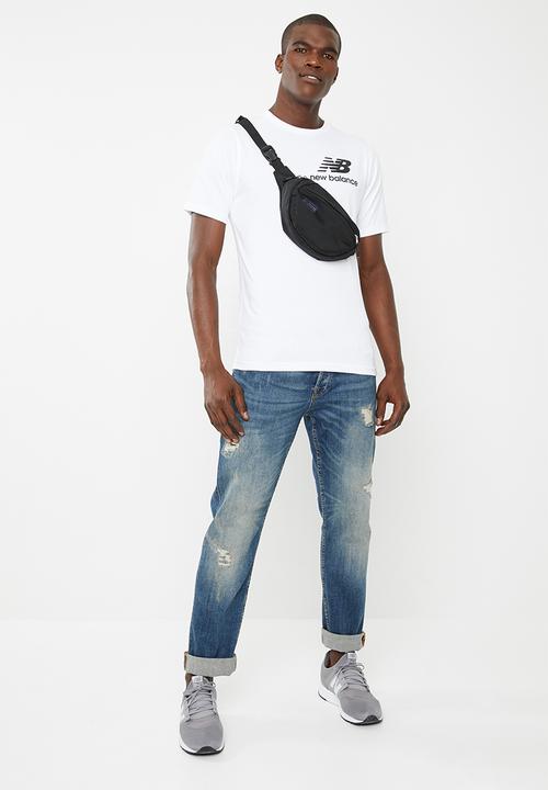 New Balance  - Essentials slack tee - white