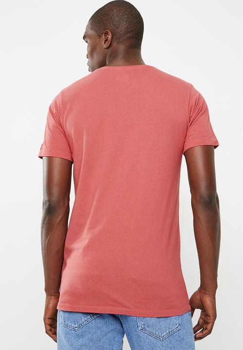 St Goliath - Messenger short sleeve tee - red