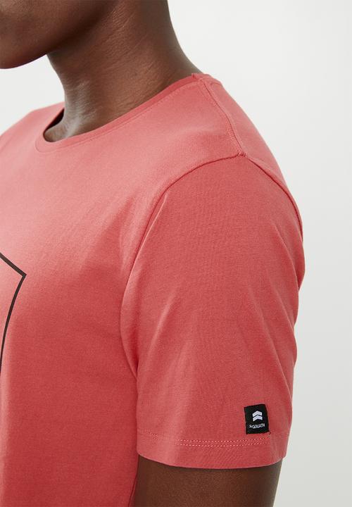 St Goliath - Messenger short sleeve tee - red