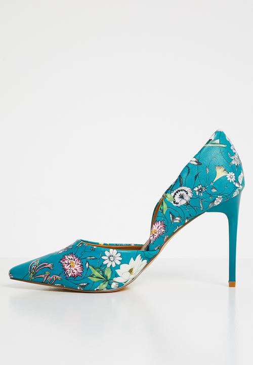 Madison® - Floral stilettos - blue