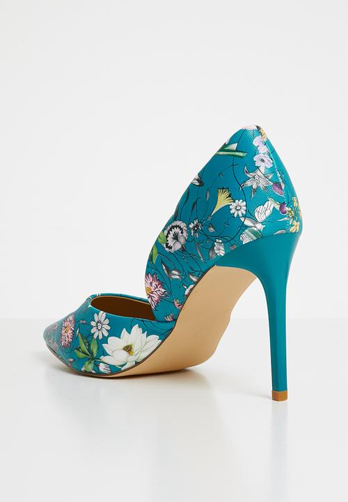 Madison® - Floral stilettos - blue
