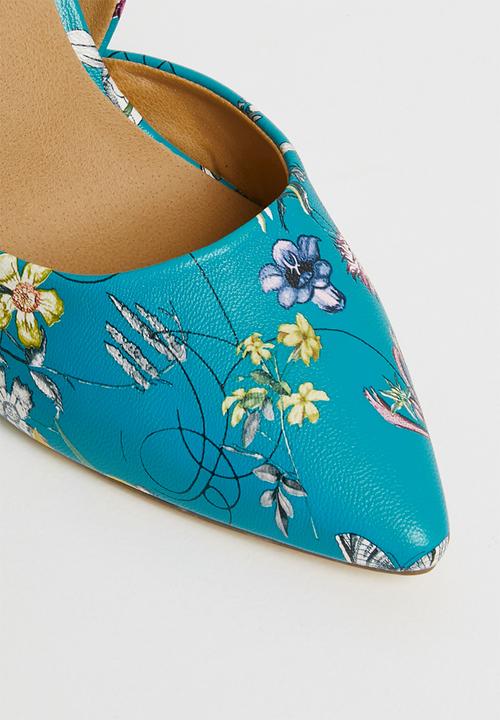 Madison® - Floral stilettos - blue