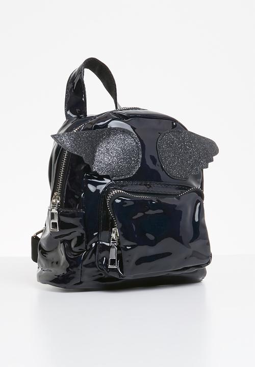Pop Candy - Angel wings backpack - black